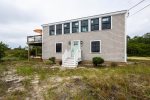 Front of the house that faces Fisher Beach
